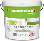 Vernilac Watercolor GEL Plastic Watercolor Paint for Interior Use White 3lt