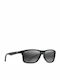 Maui Jim Onshore Men's Sunglasses with Black Plastic Frame and Black Polarized Mirror Lens 798-02