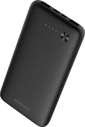 Riversong Horizon 10 Power Bank 10000mAh с 2 USB-A порта Черен