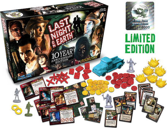Board Game Last Night on Earth: The Zombie Game for 2-6 Players 12+ Years Old (EN) Flying Frog