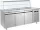 Bambas Frost Bambas Frost Kühlvitrine Boden mit Kapazität 13x1/4 GN 185x70x85cm SM 185