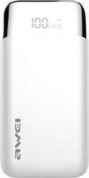 Awei P52K Power Bank 10000mAh με 2 Θύρες USB-A ...