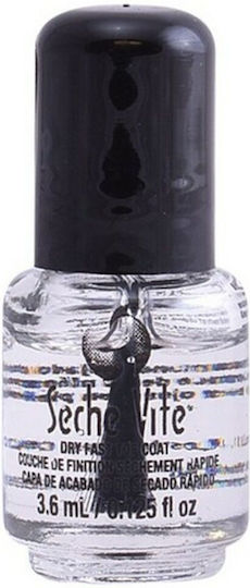 Seche Dry Fast Top Coat Mini Топ покритие за Обикновени Лакове Бързо съхнещо 3.6мл