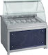Bambas Frost Boden-Kühlvitrine mit Kapazität 4x1/1 GN 150x90x130cm BFM 150