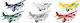 Goki Airplane Airplane for 3++ Years (Various Designs) 1pc