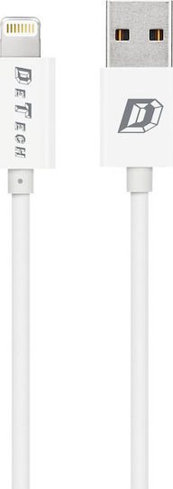 Regular USB to Lightning Cable Λευκό 1m (14136)