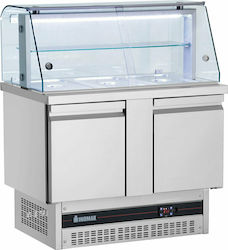 Inomak Kühlvitrine Bodenplatzierung mit Kapazität 3x1/1 GN Inomak Kühlvitrine Bodenplatzierung mit Kapazität 3x1/1 GN