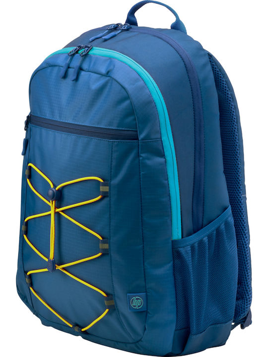 HP Active Водоустойчива Чанта Раница за лаптоп 15.6" Navy Blue/Yellow