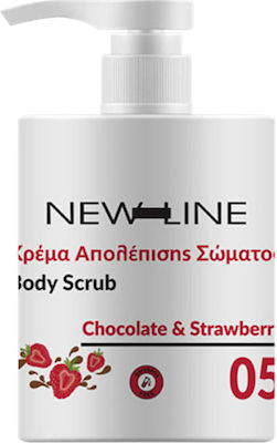 Imel New Line Scrub Σώματος Choco - Strawberry 500ml