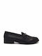 Ragazza Leather Women's Moccasins in Black Color