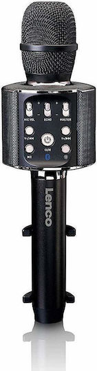 Lenco Wireless Karaoke Microphone in Black Color