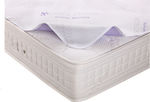 Linea Strom Super-Double Mattress Cover with Elastic Straps Aroma Therapy White 170x200cm