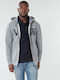 Classic Zip II Sweatshirt mit Kapuze Heather Grey