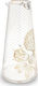 PiP Studio Royal Golden Flower Κανάτα Σερβιρίσματος Γυάλινη 1700ml