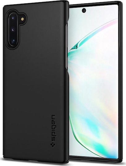 Spigen Thin Fit Задна корица Пластмаса 0.6мм Черен (Galaxy Note 10)