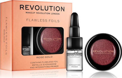 Revolution Beauty Flawless Foils Сет за грим за лицето Очи Розово злато 2бр