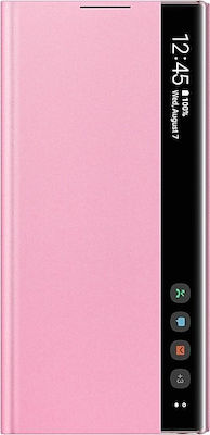 Samsung Clear View Cover Buchen Sie Synthetisches Leder / Kunststoff Rosa (Galaxy Note 10) EF-ZN970CPEGWW
