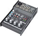 The t.mix Analogmischpult 5 Kanäle mit Phantom Power & 1 XLR-Eingang