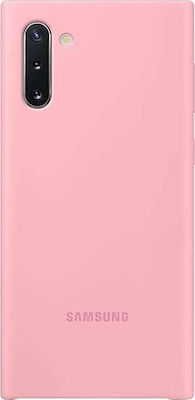 Samsung Silicone Cover Ροζ (Galaxy Note 10)