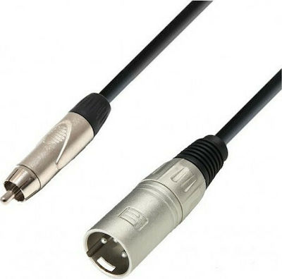 Prostage XLR male to RCA male 2m Cable (BRCM-02)