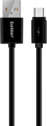 Earldom EC-013M Regular USB 2.0 to Micro USB 0.3m Black