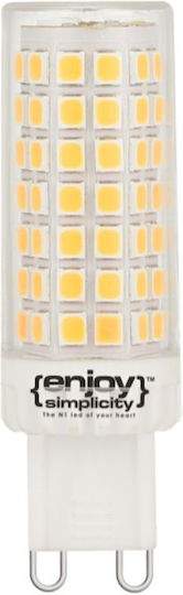 Elvhx Λάμπα LED 7W για Ντουί G9 Φυσικό Λευκό 520lm Dimmable