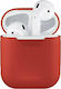 Senso Hülle Silikon in Rot Farbe für Apple AirP...