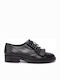D Bettanie F Women's Leather Oxford Shoes Black