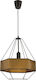 TK Lighting Cristal Pendant Light Copper Grid with Socket E27 40cm