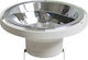 Redled Λάμπα LED 12W 111mm για Ντουί G53 και Σχήμα AR111 Θερμό Λευκό 900lm