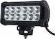 LED Lightbar Universal 10-30V 38W 14.5cm with White Lighting 1pcs