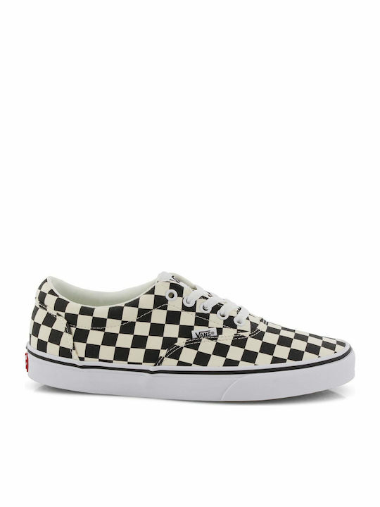 Vans Doheny Checkerboard Ανδρικά Sneakers Μαύρα