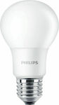 Philips LED Lampen für Fassung E27 und Form A60 Kühles Weiß 470lm 1Stück