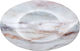 Espiel Round Plastic Decorative Platter Round Tray Pl Beige 39.5cm Beige 39.5x39.5x2cm