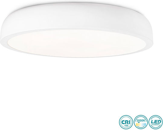 Faro Barcelona Cocotte Deckenleuchte 43cm Weiß mit Integrierter LED