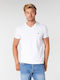 Lacoste Herren T-Shirt Kurzarm mit V-Ausschnitt White