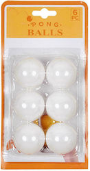 ToyMarkt Toy Markt 91188 Bile de ping-pong 6buc ToyMarkt Toy Markt 91188 Bile de ping-pong 6buc