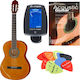 Startone Κλασική Κιθάρα 4/4 Concert Guitar Set 1 English Natural