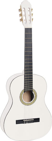 Soundsation Primera Student 44 Classical Guitar 4/4 White