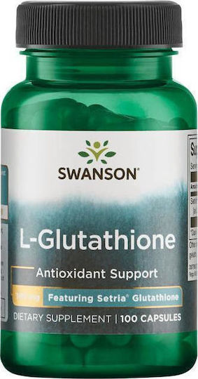 Swanson L-Glutathuione 100mg Special Food Supplement 100 caps