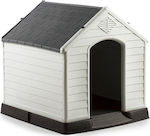 Vesta Σπίτι Σκύλου Dog House Plastic Outdoor Gray 66.5x73.6x69.5cm 459.427/1