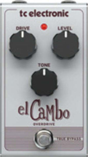 TC Electronic El Cambo Overdrive Pedals Effect Over­drive Electric Guitar and Electric Bass