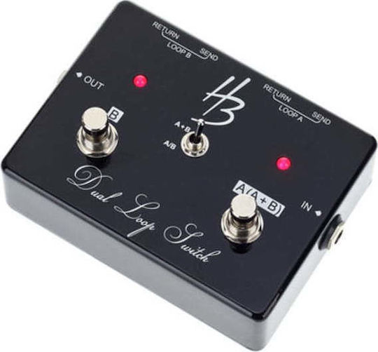 Harley Benton Custom Line Dual Loop Switch Πετάλι Switch Box Ηλεκτρικής Κιθάρας και Ηλεκτρικού Μπάσου