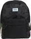 Busquets Dark Rose School Bag Backpack Junior High-High School Black