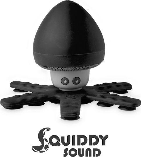 Celly Squiddy Bluetooth Speaker 3W with Battery Life up to 3 hours Black