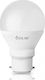Fos me Λάμπα LED 15W για Ντουί B22 και Σχήμα A60 Φυσικό Λευκό 1250lm