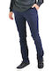 Trousers Chino in Loose Fit Navy Blue