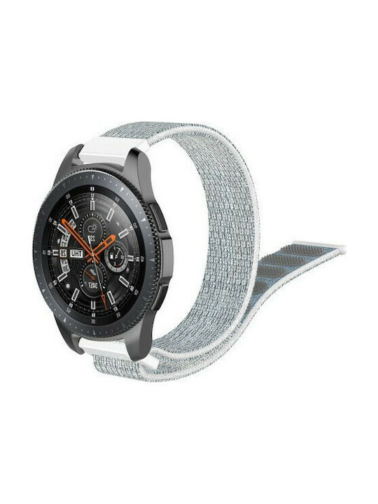 Λουράκι Υφασμάτινο Λευκό (Galaxy Watch (46mm) / Gear S3)