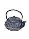 Τσαγιέρα με Φίλτρο Μαντεμένια Silver Blue 600ml