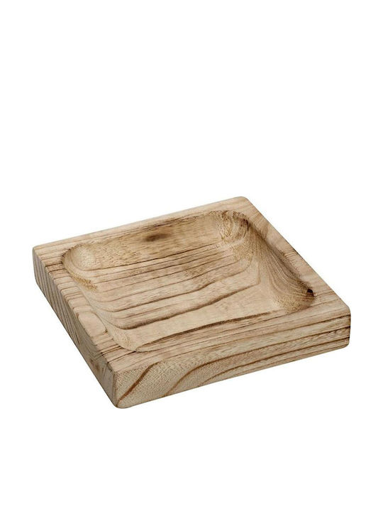 Espiel Wooden Serving Platter 25x25x4cm